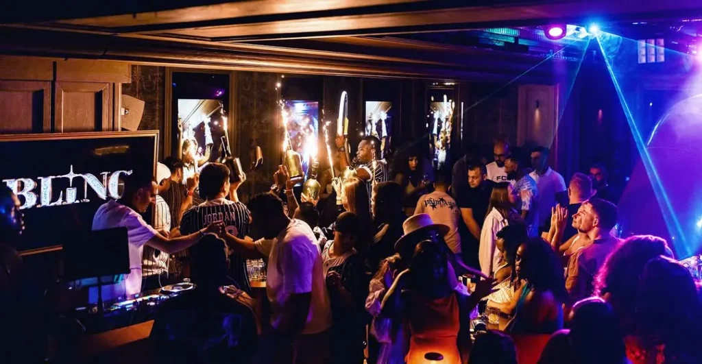 BLING Dubai – Popular, this club adds sparkle to the Dubai nightlife scene among the best nightclubs in Dubai